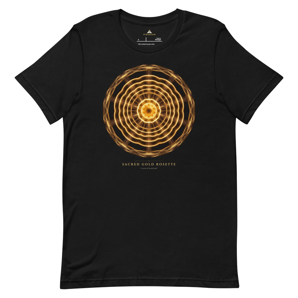 Sacred Gold Rosette T-Shirt