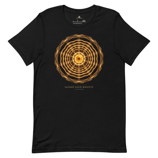 Sacred Gold Rosette t-shirt, Pyramason