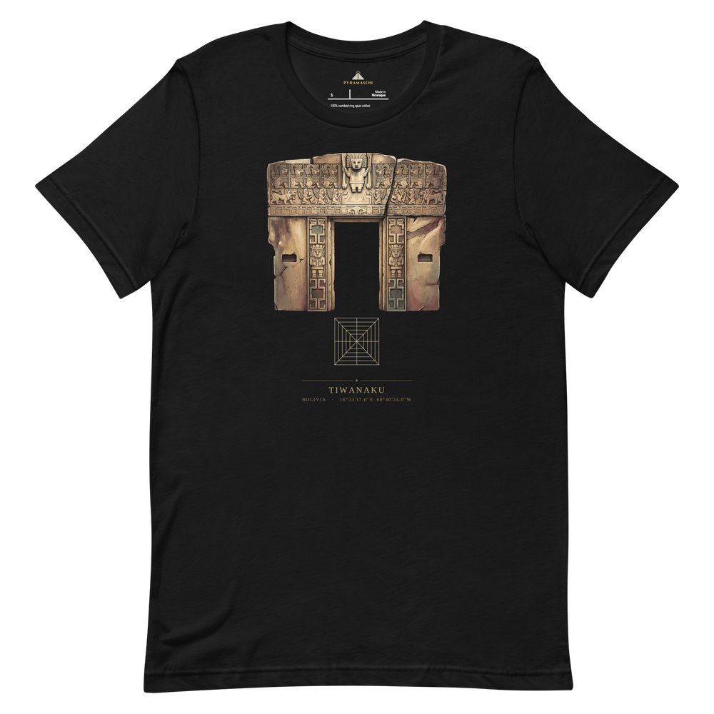 Tiwanaku Site-Emblem T-Shirt, Bolivia