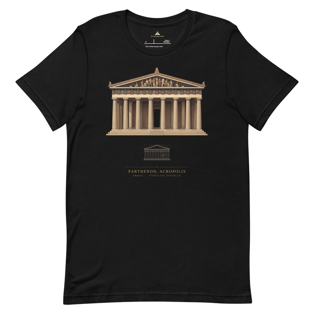 Parthenon Site-Emblem T-Shirt, Greece