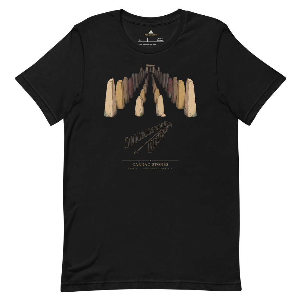 Carnac Stones Site-Emblem T-Shirt, France