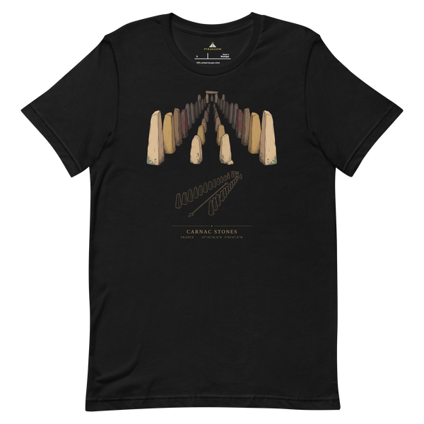 Carnac Stones Site-Emblem T-Shirt, France