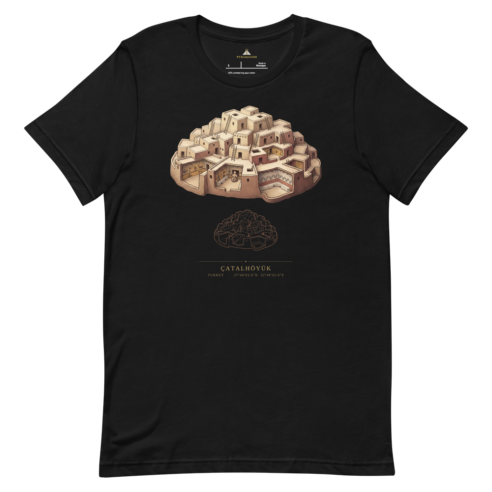 Çatalhöyük Site-Emblem T-Shirt, Turkey