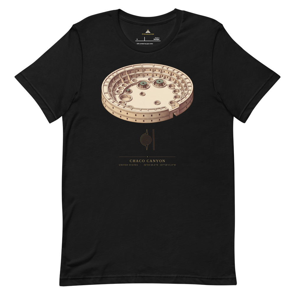 Chaco Canyon Site-Emblem T-Shirt, USA