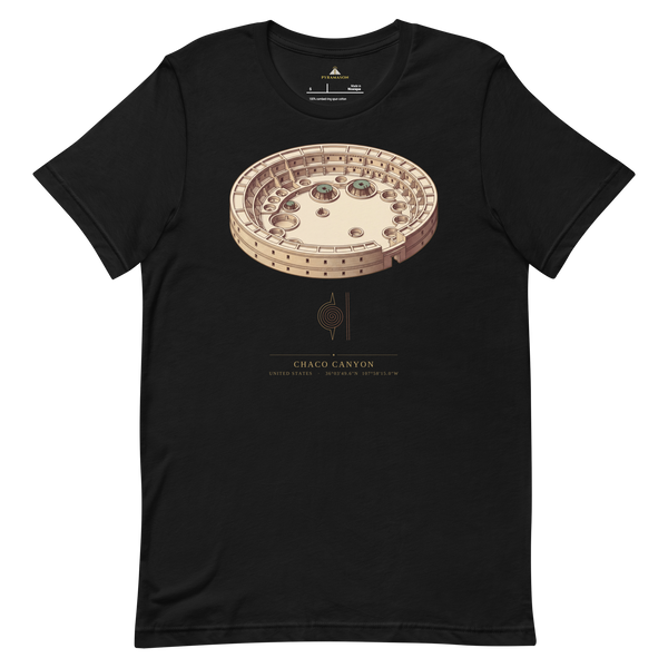 Chaco Canyon Site-Emblem T-Shirt, USA