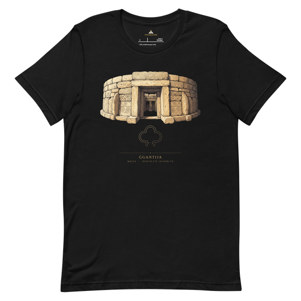 Ġgantija Site-Emblem T-Shirt, Malta