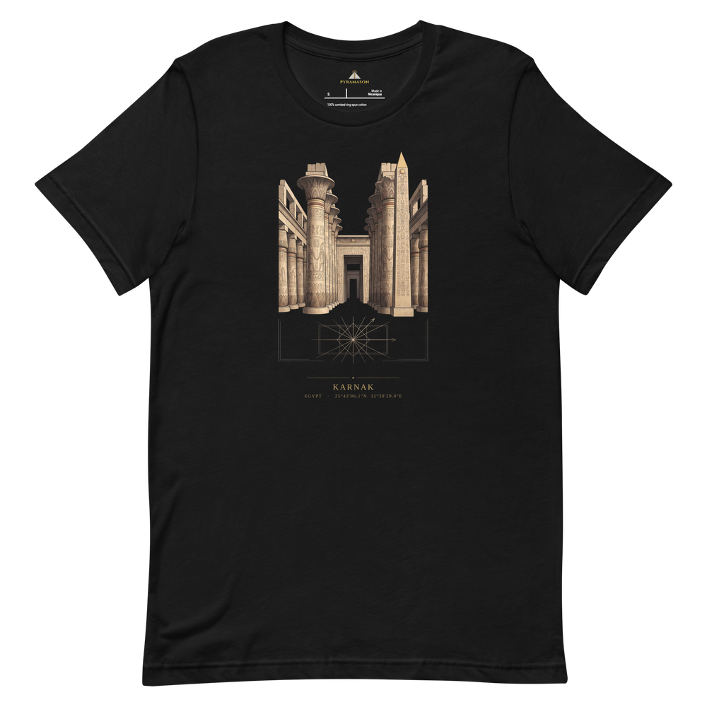 Karnak Temple Site-Emblem T-Shirt, Egypt