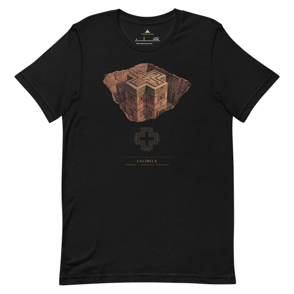 Lalibela Site-Emblem T-Shirt, Ethiopia