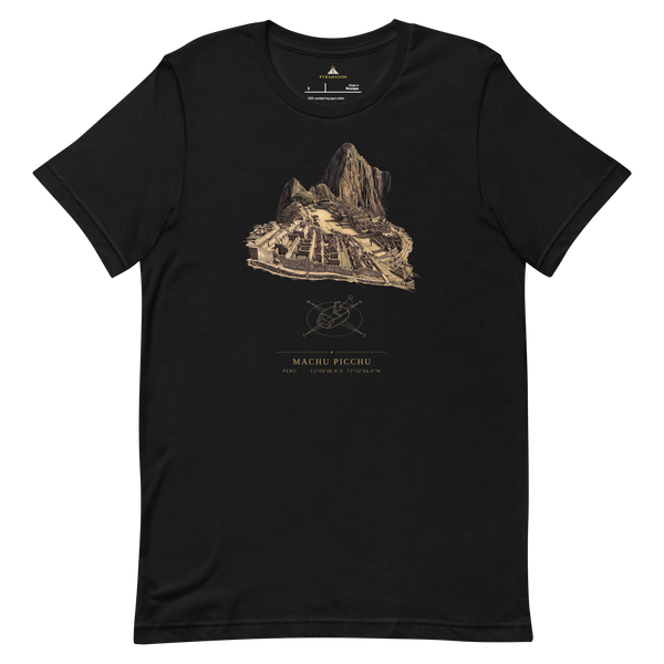 Machu Picchu Site-Emblem T-Shirt, Peru