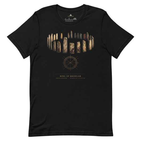 Ring of Brodgar Site-Emblem T-Shirt, Scotland