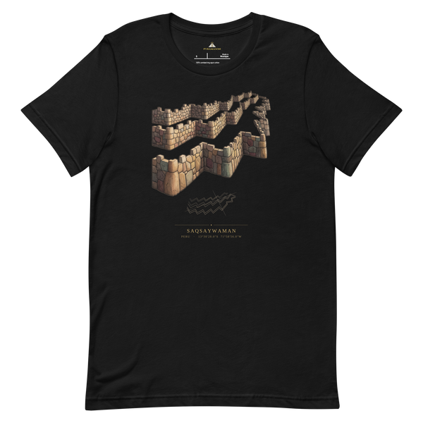 Sacsayhuamán Site-Emblem T-Shirt, Peru
