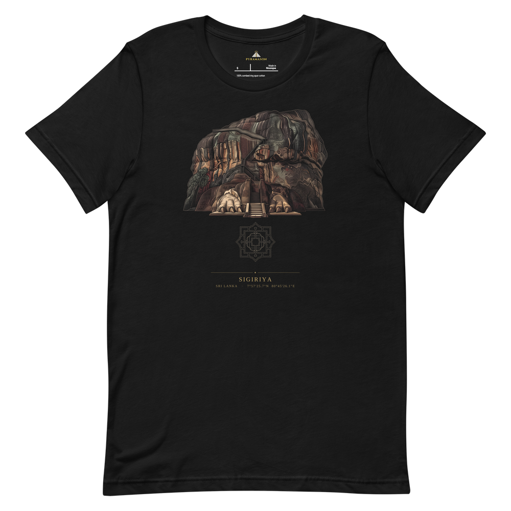 Sigiriya Site-Emblem T-Shirt, Sri Lanka