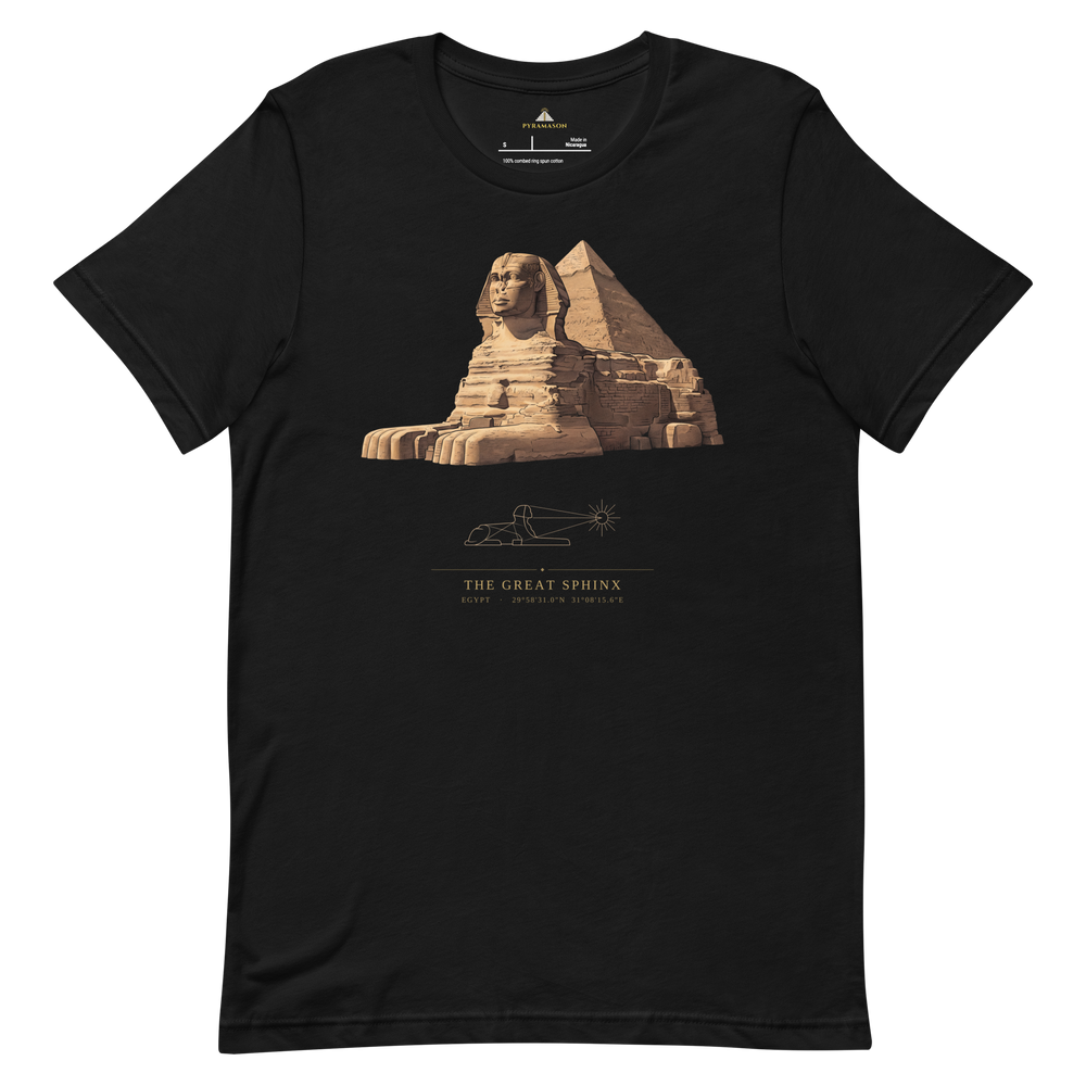 Great Sphinx Site-Emblem T-Shirt, Egypt