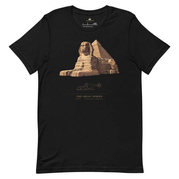 Great Sphinx Site-Emblem T-Shirt, Egypt