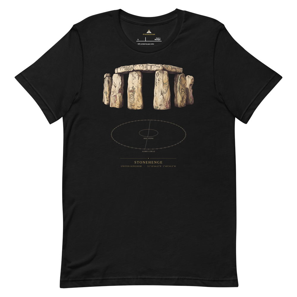 Stonehenge Site-Emblem T-Shirt, England