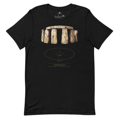 Stonehenge Site-Emblem T-Shirt, England