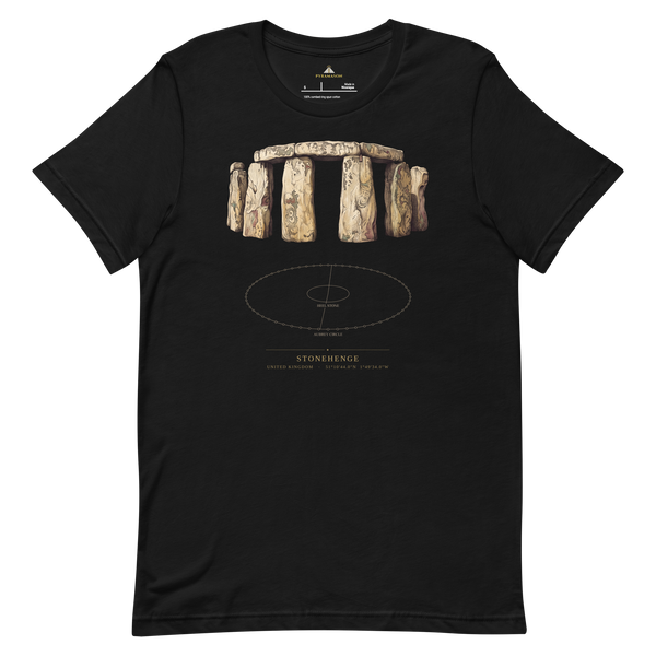 Stonehenge Site-Emblem T-Shirt, England