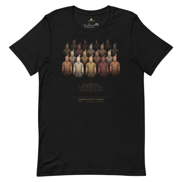 Terracotta Army Site-Emblem T-Shirt, China